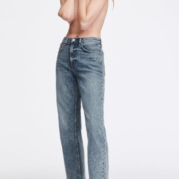 rag & bone Denim - Rag&bone HighRise Straight Ruth color AVE size 29